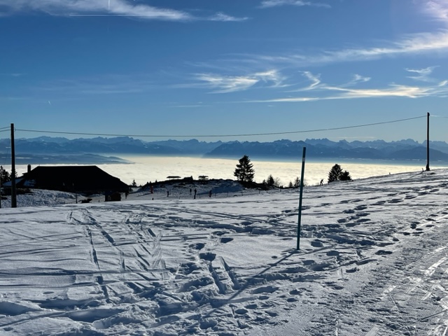 montagne avec neige